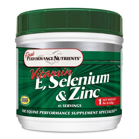 Vitamin E + Selenium .